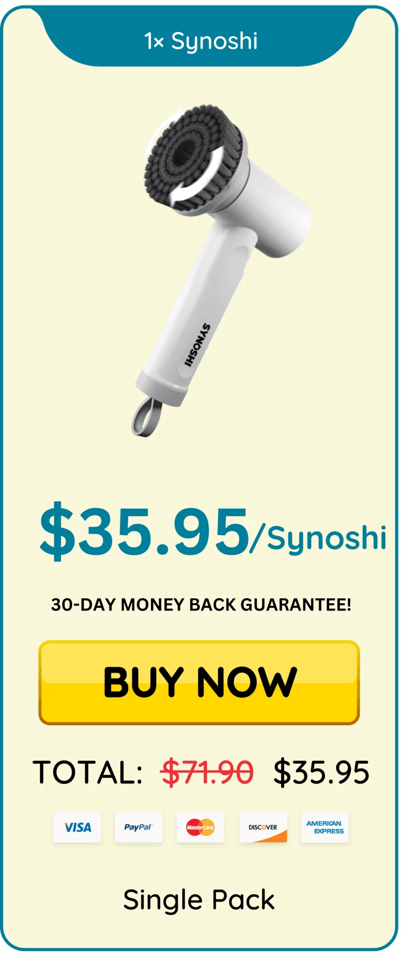 Synoshi power spin Buy